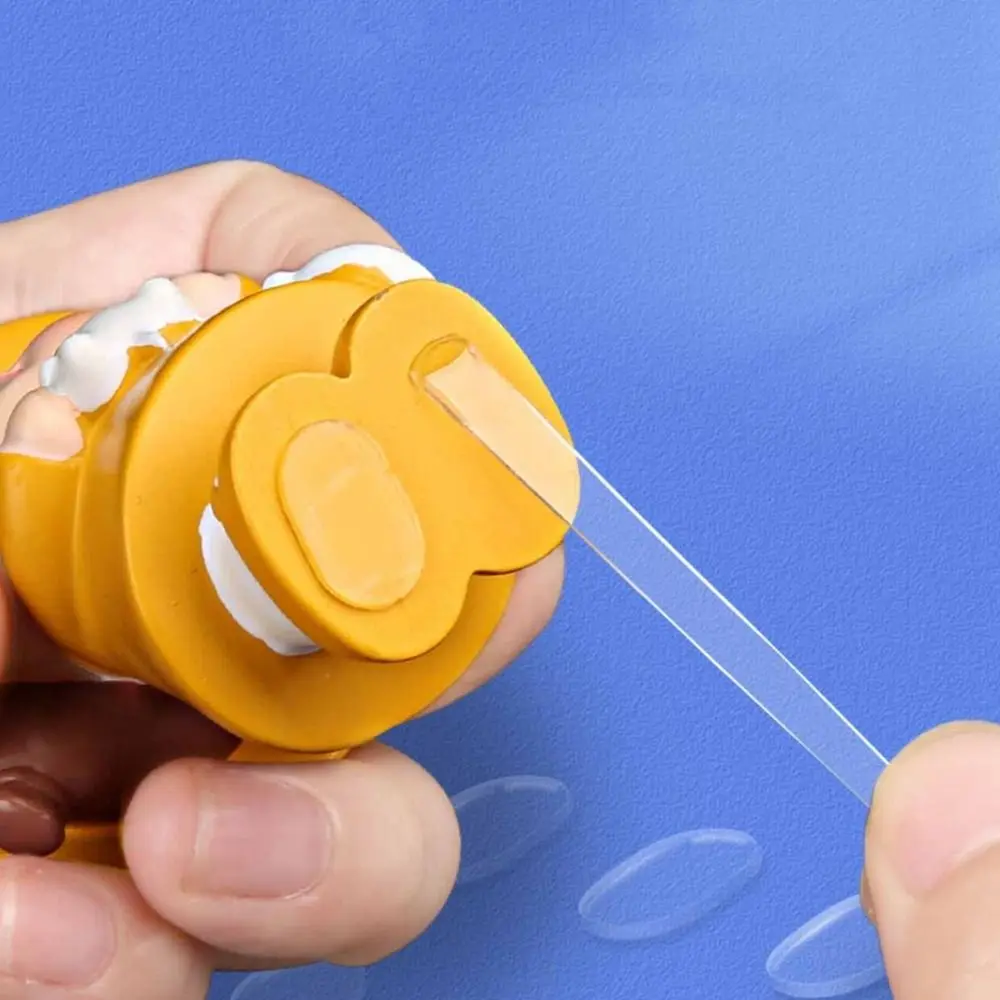 Double-Sided Glue Strong Self Adhesive Transparent Stickers Fastener Tape Doll
