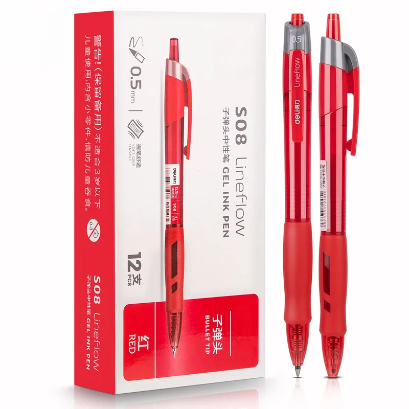 학생 서명 카본 펜, 중립 펜, 사무실 문구, 다양한 색상 옵션, 0.5mm 프레스