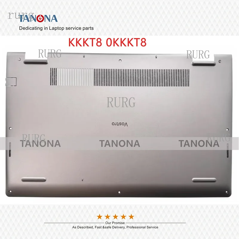 R+  Brand new 0KKT8 bottom cover for Dell Vostro 3530 3535, including the D-shaped protective cover and bottom shell