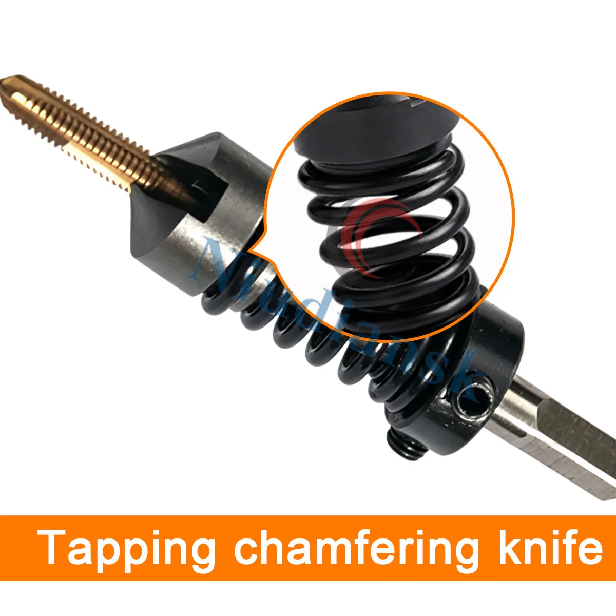 M2/3/4/5/6/8/10/12 Tap Attacking Teeth Thread Chamfering Tool Tapping Chamfering Knife Front End Machine Straight Groove Cutter