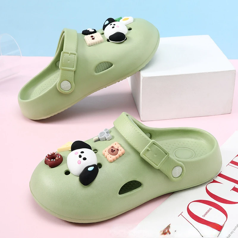 Women Summer Clogs Vacation Slippers Non-slip EVA Soft Bottom Shoes Classic Nursing Clogs Hospital Women Work Medical Sandals