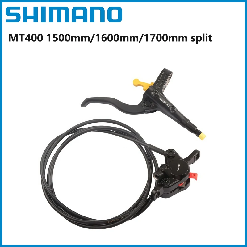 Shimano MT400 1500 مللي متر 1600 مللي متر 1700 مللي متر الفرامل سبليت الأيمن الخلفي الفرامل رافعة MT400 BR الصحن الهيدروليكي الفرامل الفرجار ل الجبلية الأصلي