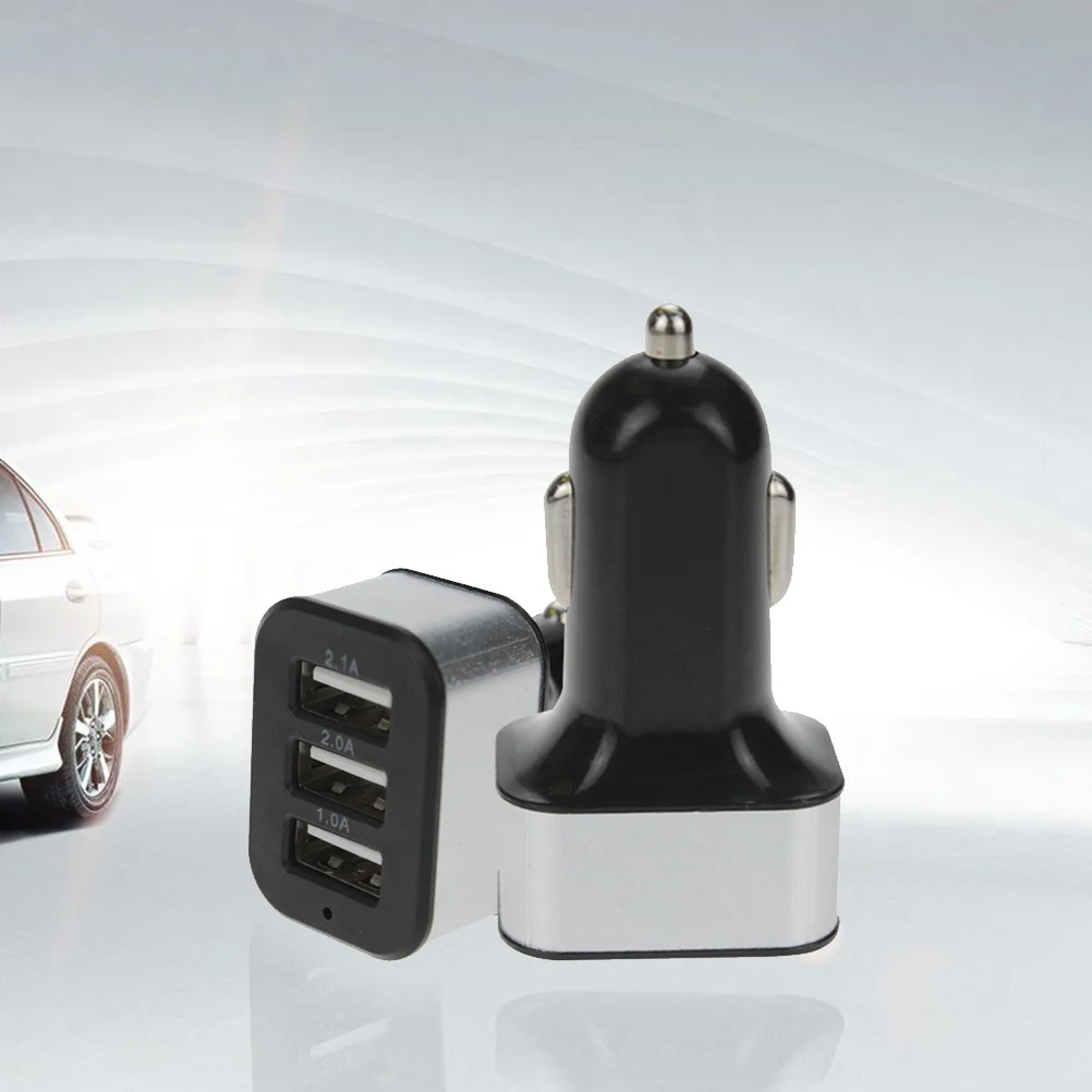 Usb 2.1A Fast Charging Adapter For Phone Tablet Cup Holder Use Aluminum Alloy Mini Design Safety Protection Usb