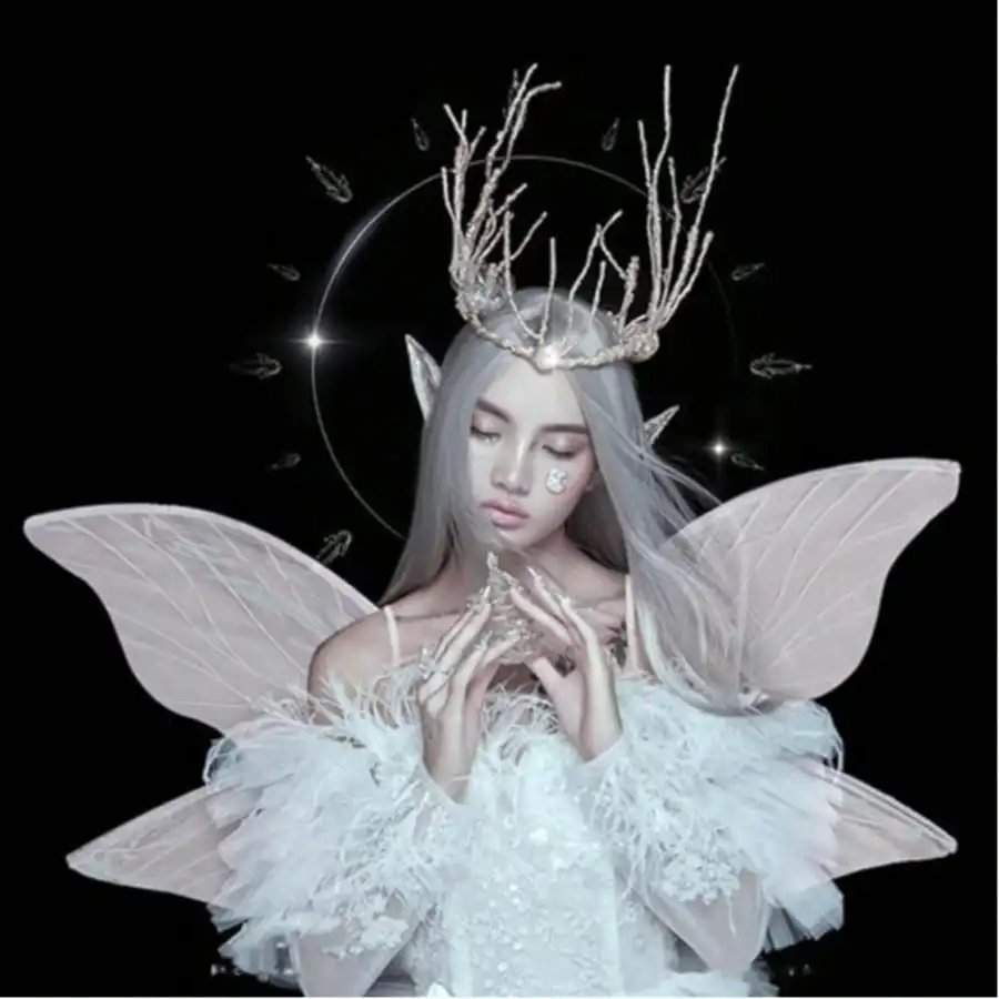 1 piece of fairy wings adult fairy costume butterfly fairy wings role-playing costume accessory