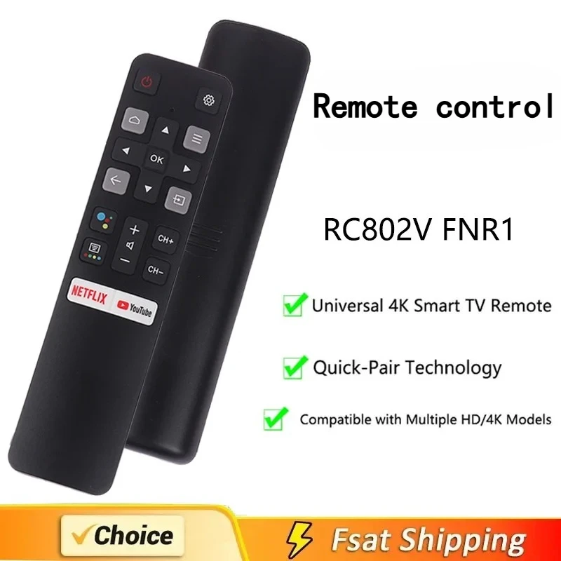 Smart Home FOR TCL Infrared Remote Control Suitable For TV R