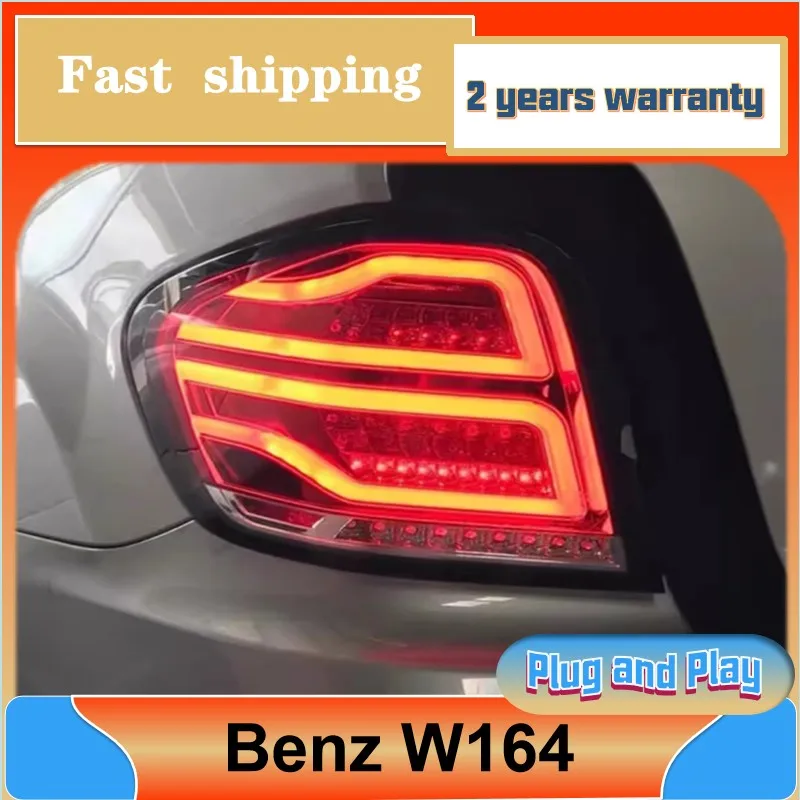 

Стайлинг автомобиля для Benz W164 Задний фонарь 2006-2012 ML320 Задние фонари ML350 ML450 ML500 Задний DRL указатель поворота Противотуманный тормоз задний ход