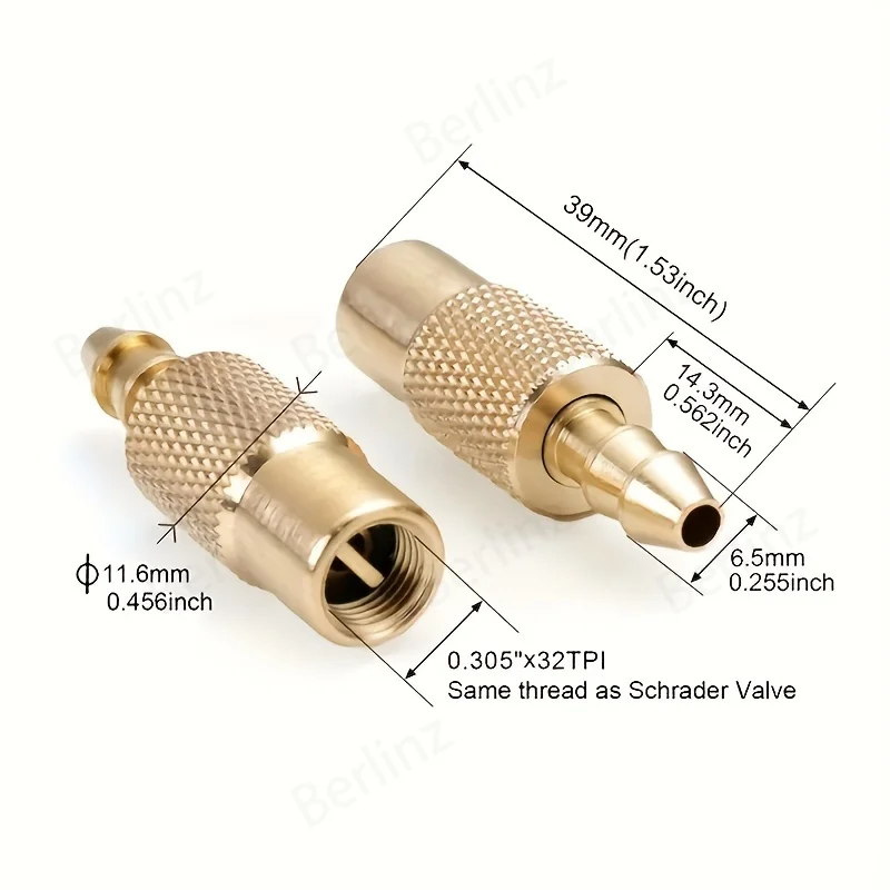 Tire Thread Inflation Nozzle, Air Pump Inflation Joint, Tire Chuck Compressor Pump Accessories