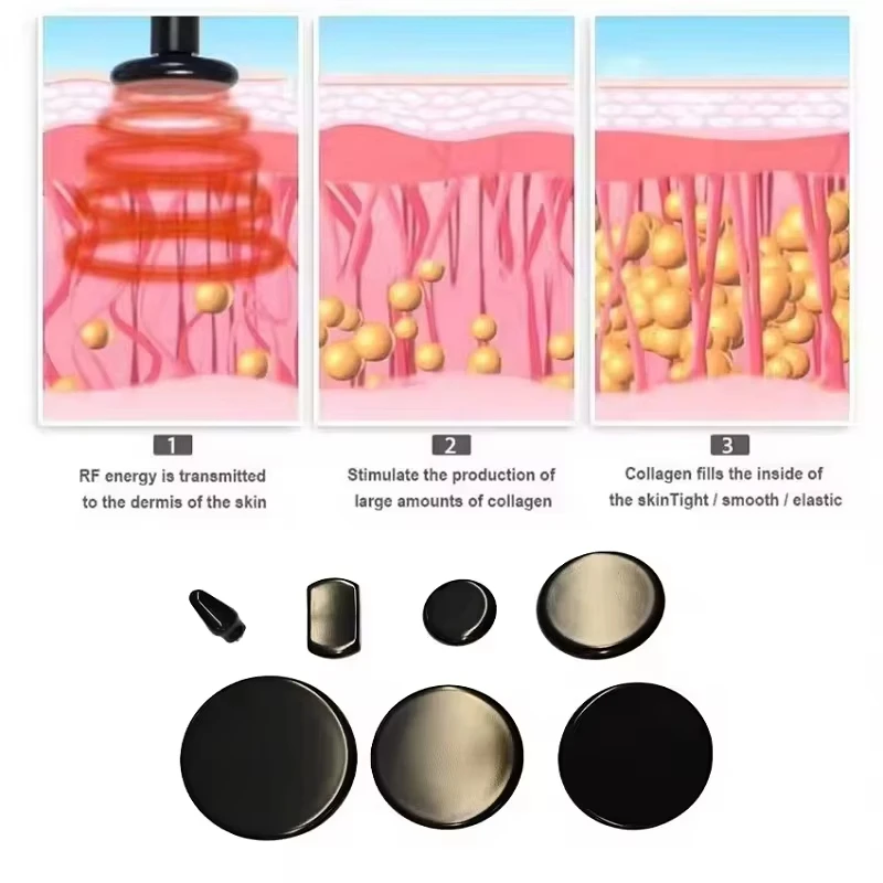 Monopolar rf 448khz máquina de beleza pele aperto redução de rugas corpo endurecimento anti envelhecimento dispositivo de levantamento facial para salão de beleza em casa