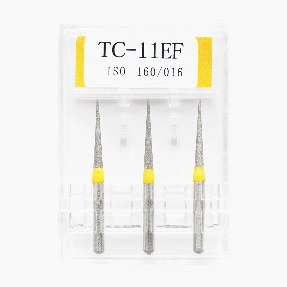 Pulidor de fresas de diamante Dental, herramientas de taladro fg1.6 mm, pieza de mano de alta velocidad, pulidor Extra fino, productos de