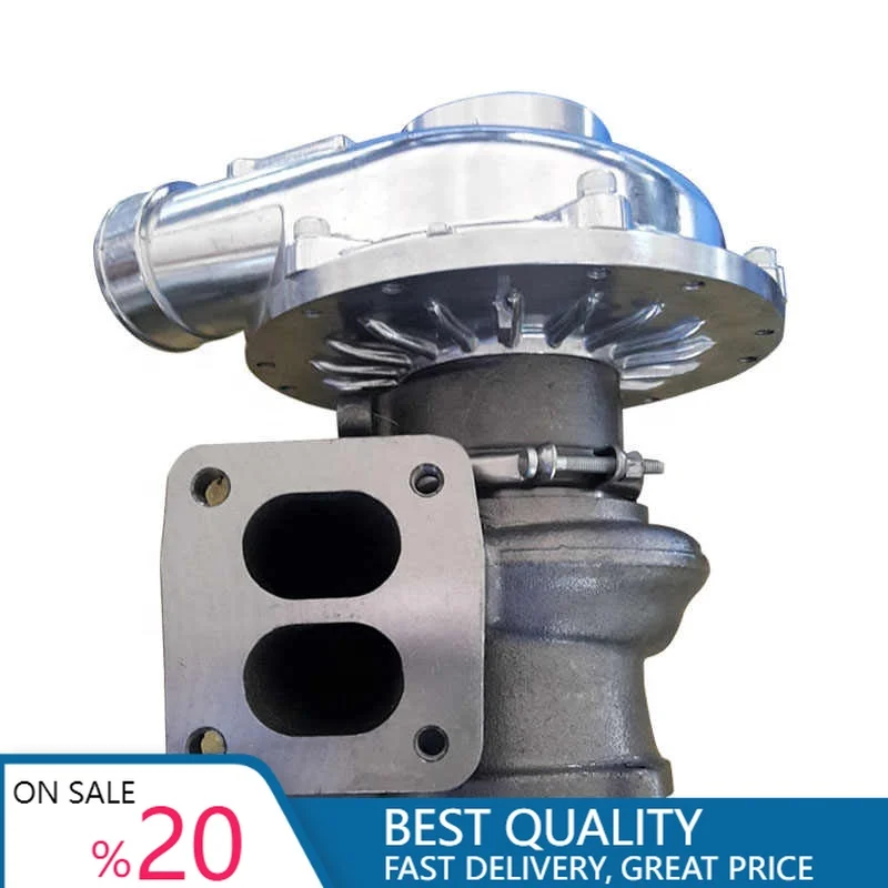 Oil-Cooled RHG6 Complete Turbo Charger Assembly Part Number 114400-4450 for JCB JS360 Isuzu  Excavator Engine