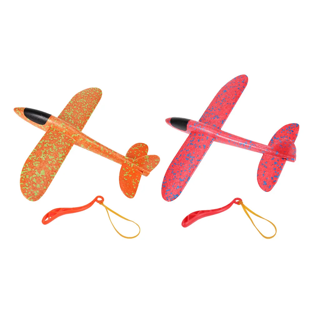 

4 Pcs Travel Toys for Toddlers Foam Plane Kids Catapult Airplane Child Throwing Glider Planes