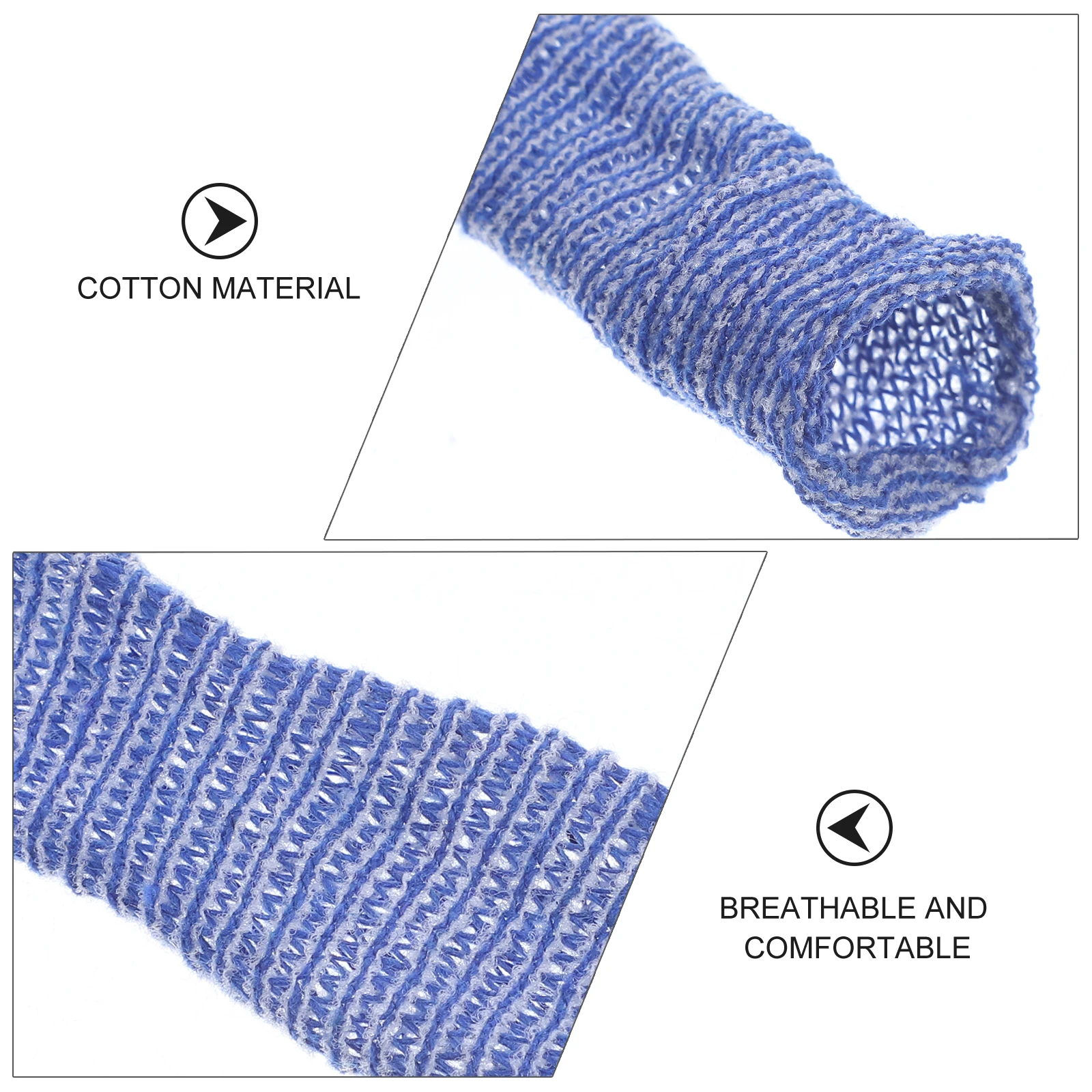 20 قطعة يغطي حماية لنصائح الأصابع قابلة لإعادة الاستخدام مقاومة للاهتراء متعددة الوظائف غطاء للأصابع خفيفة الوزن من القطن لتقوم بها بنفسك المنزلية #1