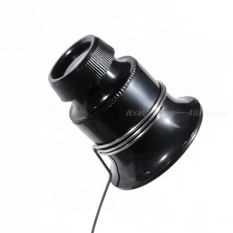 1/Set 5X 10X 15X 20X Watch Magnifier Tool Eye Loupe Loop Magnifier Magnifying Glass Jewelry Magnifying Tools for Watchmaker