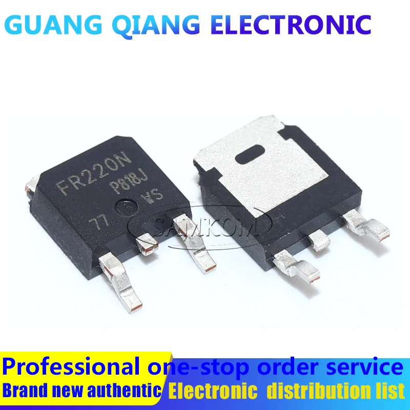 1PCS IRFR220N FR220N TO-252 200V 5A SMD Transistor