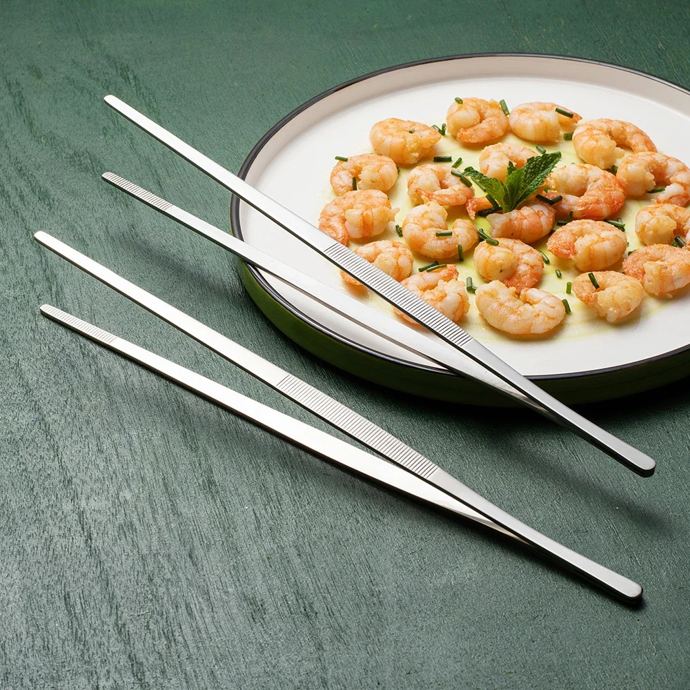 1/3/4Pcs Küche Zange Edelstahl Grill Zange Clip BBQ Grill Fleisch Zange Kochen Pinzette für lebensmittel Utensilien Küche Werkzeuge