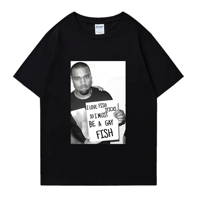 

Kanye Graphics Men's Woman T-shirt NEW Hip Hop Oversized Tops clothing short sleeve 100% Cotton vintage streetwear t-shirts