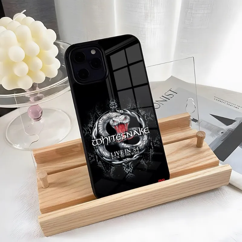 Music Whitesnake Lovehunter Phone Case PC+TPU Case For IPhone 15 14 11 12 15 13 Pro Max 8 7 6 Plus X SE XR Hard Shell Fundas