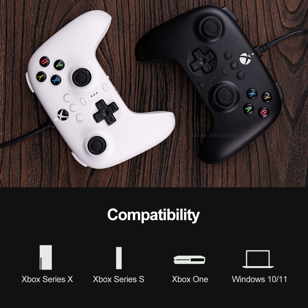 8Bitdo Ultimate Xbox Wired Gaming Controller Gamepad Updated Hall Effect Joysticks for Xbox One Xbox Series S X PC Windows 10 11