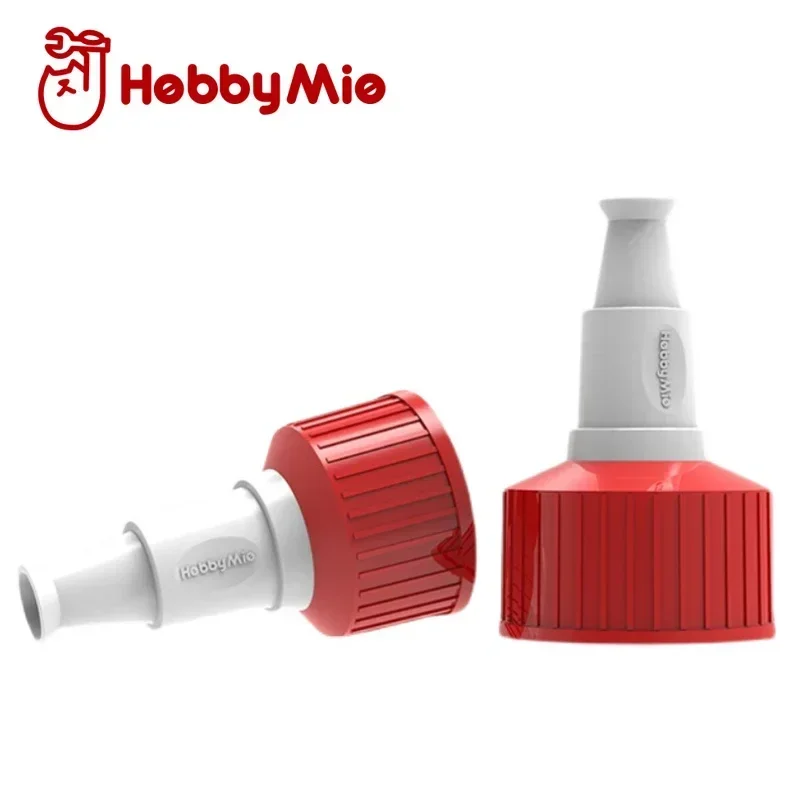 HOBBY MIO 5PCS Flared Mouth Cap Inner Diameter 20/24mm Bowl Shaped Cap for Paint Mixing Bottle High Sealing Bottle Cap Tool Part