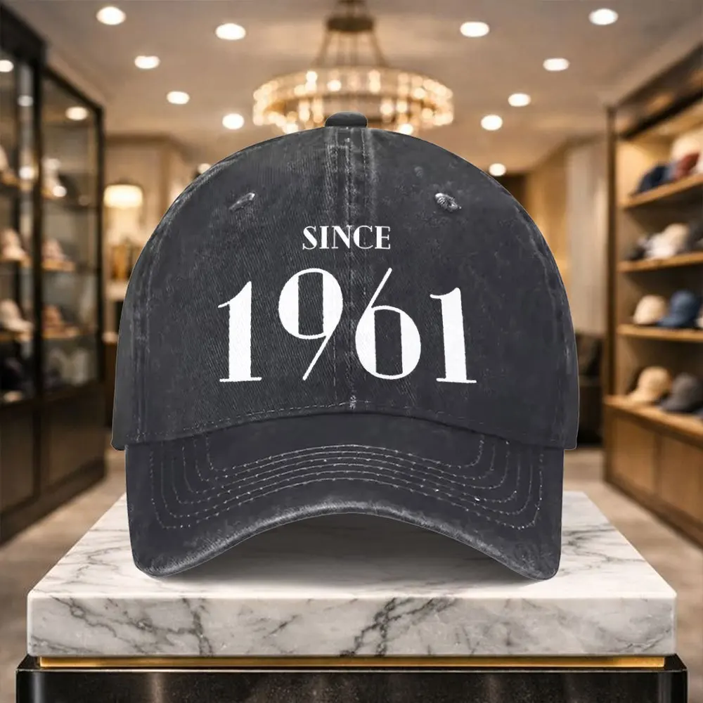 

1 Casual and Versatile Baseball Cap from 1961, a Duckbill Cap with an Adjustable Design, Suitable for Outdoor Sports and Daily C
