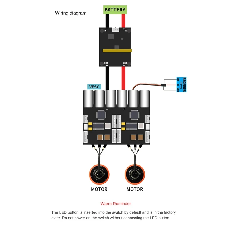 Flipsky DIY Eletric Speed Controller Kit FSESC 75100 Based On VESC Scooter Accessories