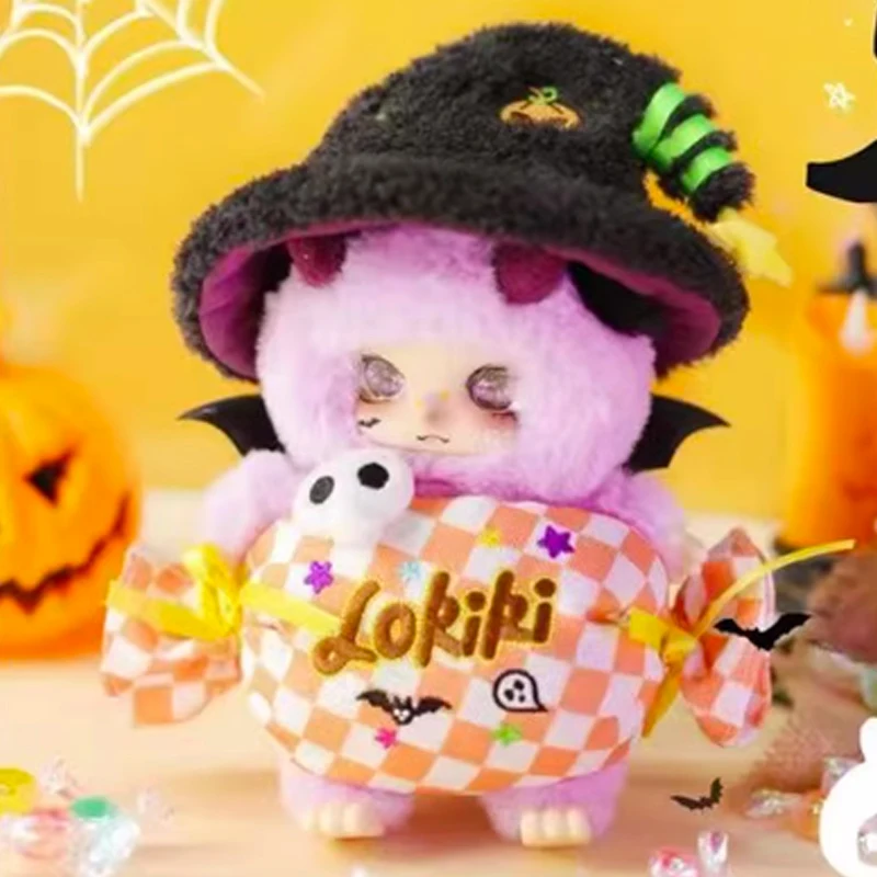 2025new Lokiki Let'S Play Pranks Together Series Trendy Blind Box Toys Kawaii Doll Collectible Pendant Decoration Halloween Gift