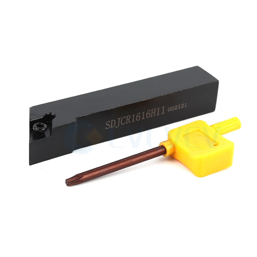 Tool SDJCR1616H11 SDJCR2525M11 Holders portautensili per tornio CNC inserti in metallo duro SDJCL portautensili per tornitura esterna
