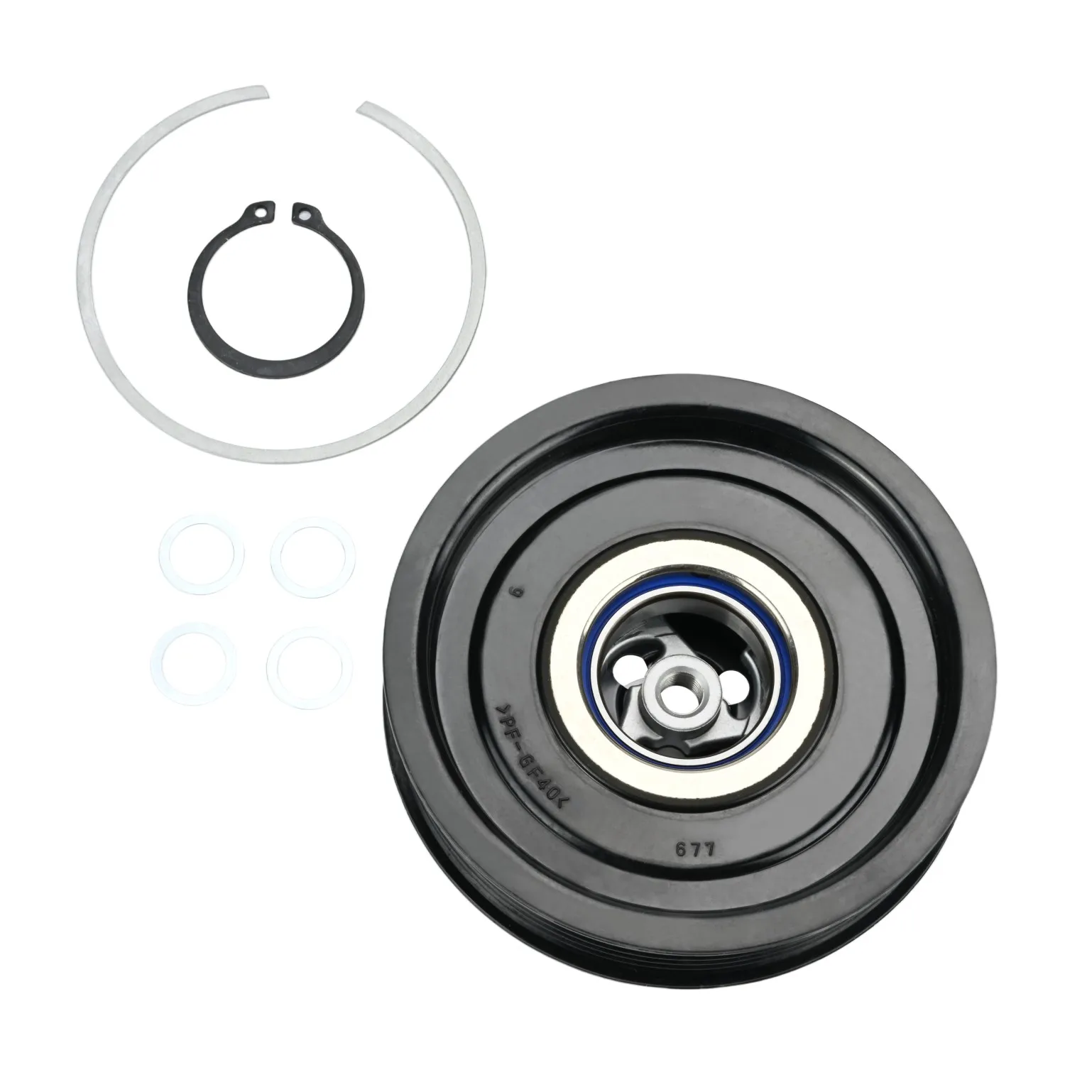 Bobina de Embrague de Compresor NITOYO para Dodge Caliber 2009-2012, Jeep Compass 2009-2017, Patriot 2009-2017, CO30011C