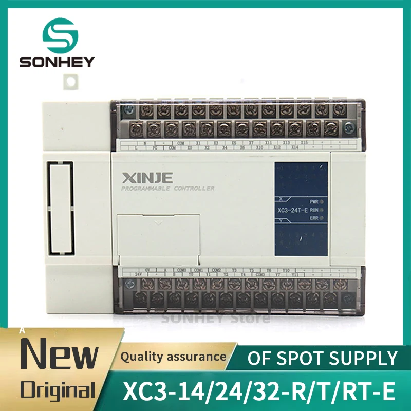 

Original Xinjie XC series PLC Sysmac Mini XC3-14/24/32-R/T/RT-E controller CPU unit