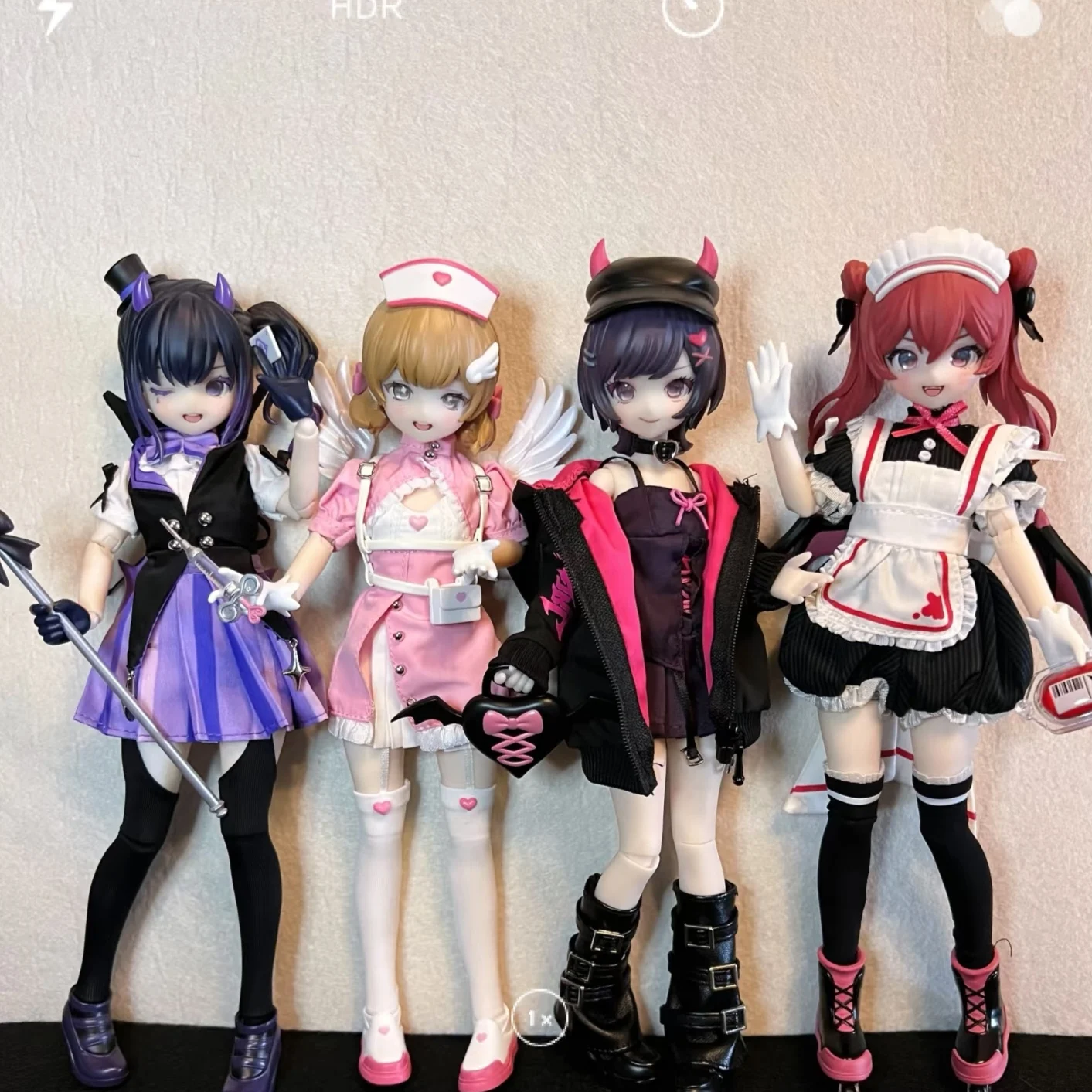 

Anime Figure Toy Neo Eden Mjd Doll Blind Box Light Nightmare Twin Series Movable Pvc Collectible Desktop Decorative Ornaments