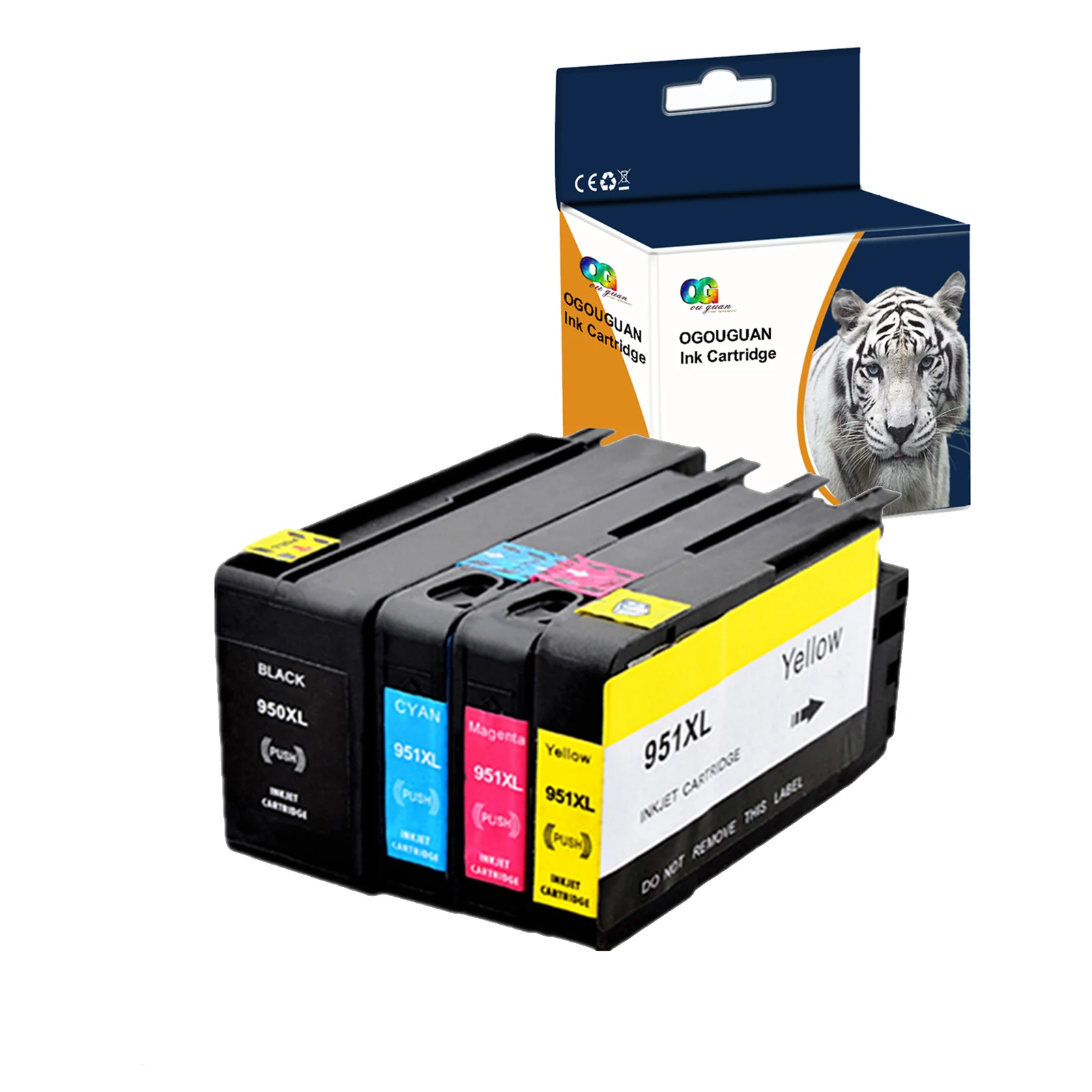 

Compatible for HP 950XL 951XL for HP950 Ink Cartridge 950 951 Officejet Pro 8600 8610 8615 8620 8630 8625 8660 8680 Printer