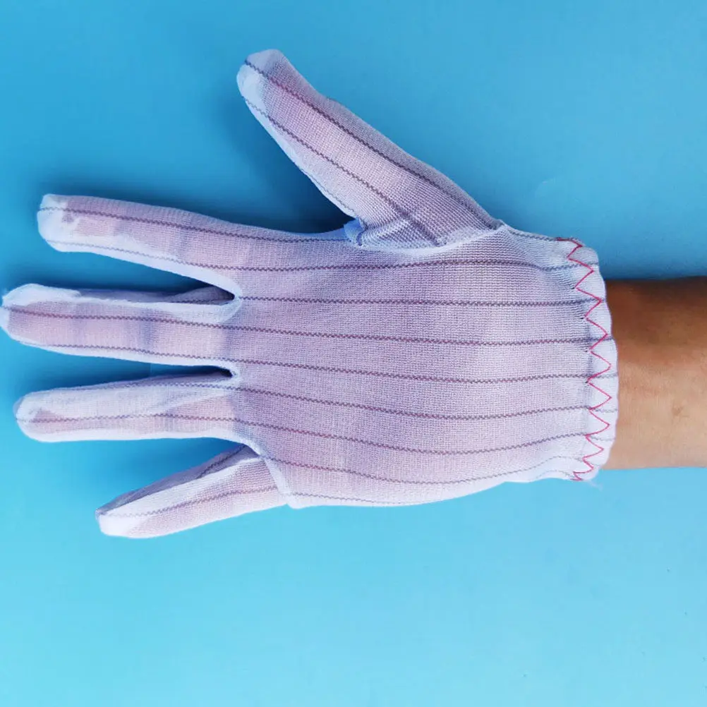 

10Pairs Anti Static Gloves Static Protective Safety Gloves for Pc Building Electronics Repair Assembly Installation