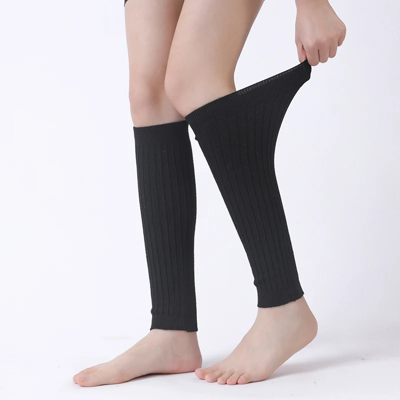 Chauffe-jambes au-dessus du genou pour femmes, chaussettes sexy, protège-jambes doux et chauds, chaussettes longues d'hiver avec talons hauts évidés