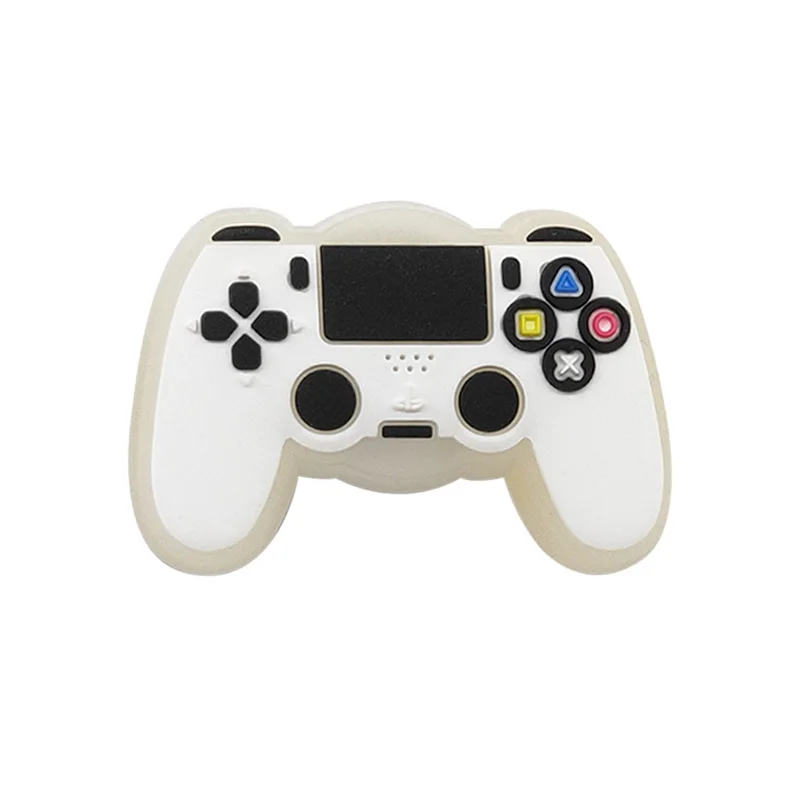 1 Stück LED Gamepad Rugby Schuh-Charms Rosa Herz Krankenschwester Leuchtende Schuhdekorationen Wolke Pilz Clog-Accessoires für Kinder – Detail 2