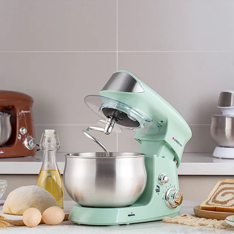 ZG-LZ356 Chef Machine 600W Household Small Noodle Mixer Fully Automatic Dough Kneading Cream Milk Maker Mixer