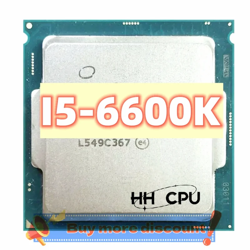 Procesador de CPU Core i5-6600K i5 6600K 3,5 GHz Quad-Core Quad-Thread, 6M 91W LGA 1151