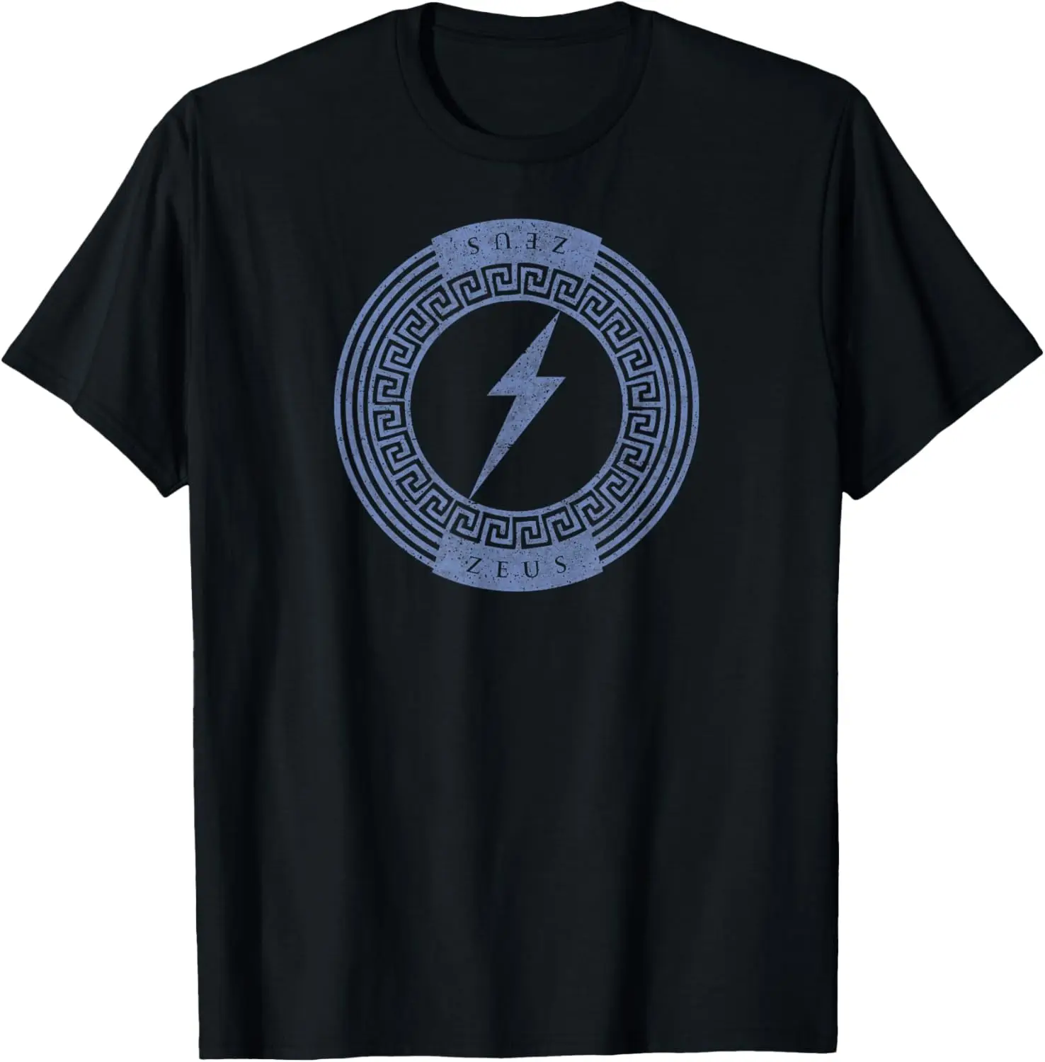 

Greek God Zeus Lightning Bolt Symbol Mythology T-Shirt