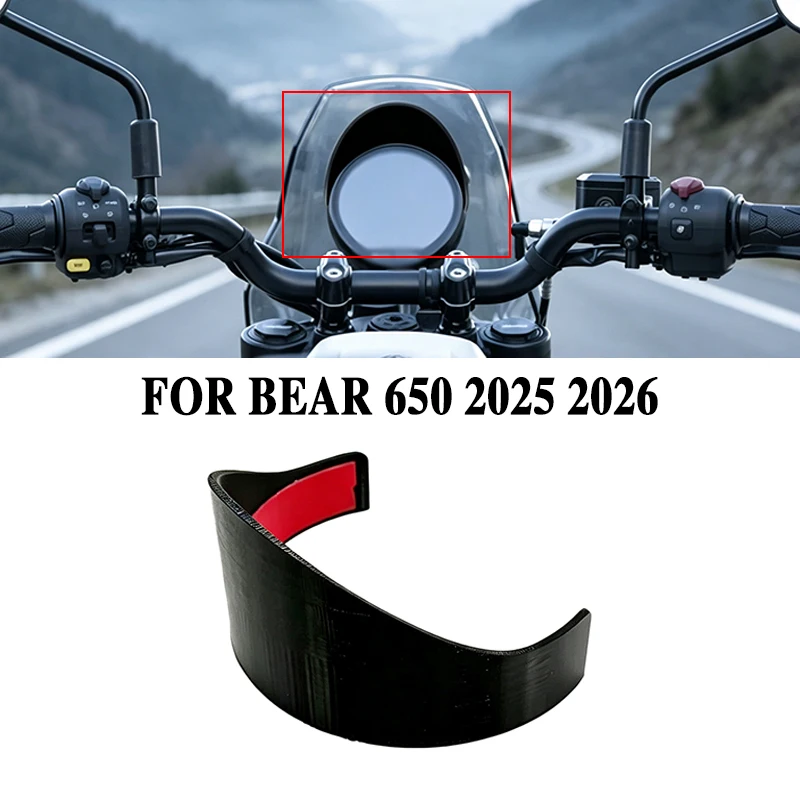 New For BEAR650 BEAR 650 2025-2026 Motorcycle Sun Visor Cover Instrument Screen Sunshade Guard Protection