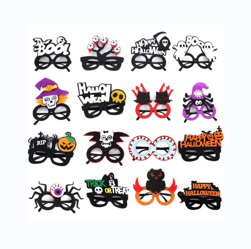 

Halloween decorative glasses horror items for children and adults Halloween Horror glasses supplies