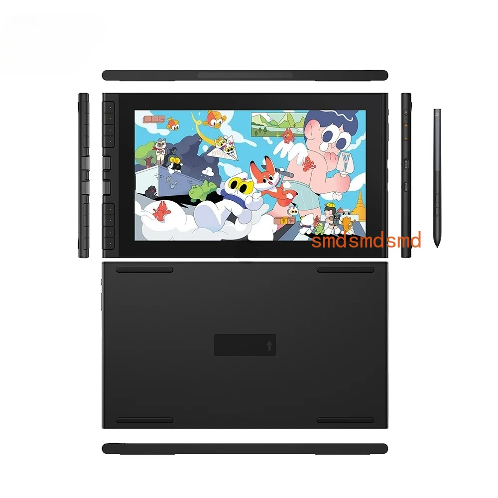 Artist 12 3rd Graphics Pen Tablet Monitor 16K Pressure 2 Scroll Dials 99%s RGB X4 Smart New Pen for Windows Mac