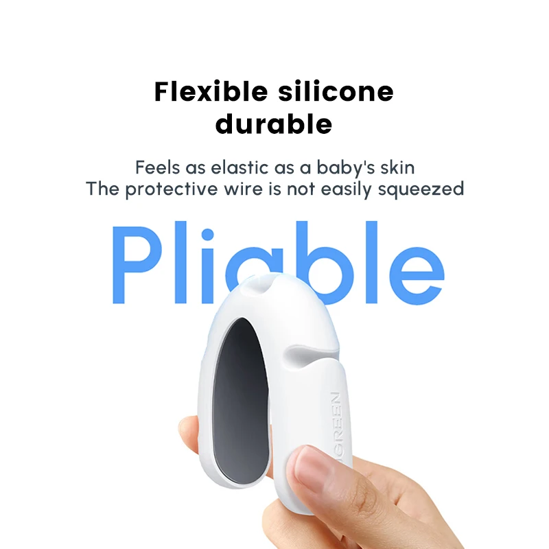 UGREEN デスクトップケーブルオーガナイザー、4スロット多機能コードホルダー、ワイヤークリップ、デスクテーブルアクセサリー用コードオーガナイザー