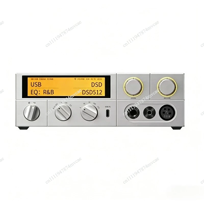 K17 Desktop DAC AMP Headphone Amplifier Hi-Res Audio AK4191 dual AK4499EX 31-band DSD512 PCM768 with Remote Control