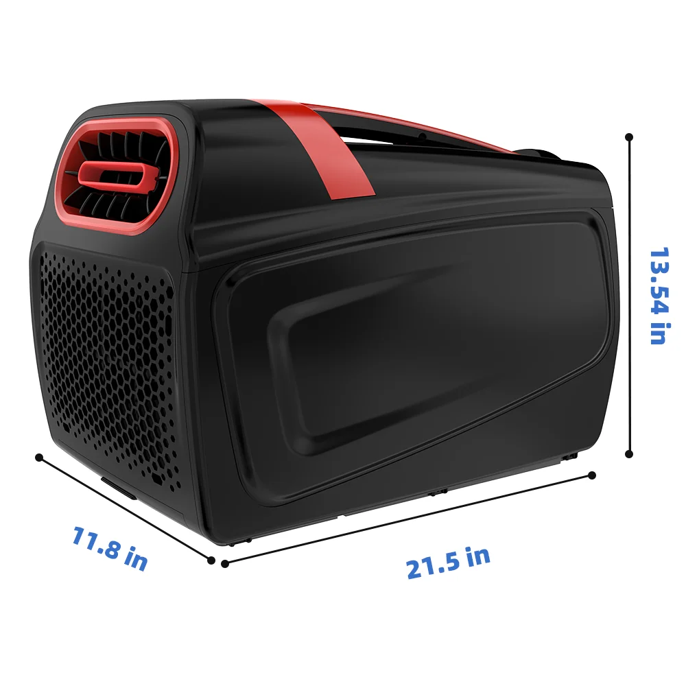 

Портативный кондиционер Peirhw с двойным выхлопом для улицы, путешествий, кемпинга, новый, 12В/24В-110В/220В, для палаток