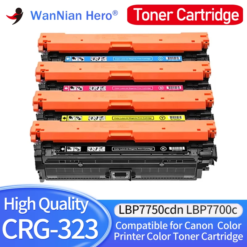 CRG-323 CRG323 Compatible for Canon CRG323 LBP7750cdn Toner cartridge i-SENSYS LBP7750cdn LBP7700c printer Color Toner Cartridge