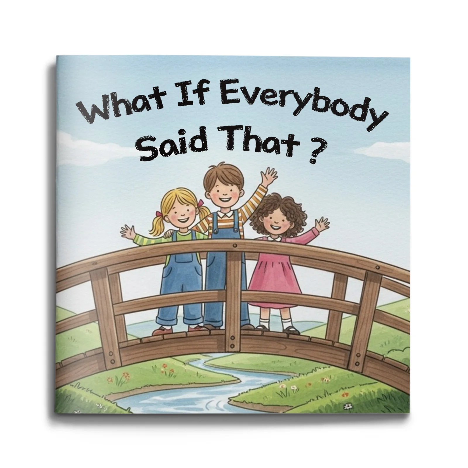 What If Everybody Said That?, Inspiring Children’s Picture Book About Words, Respect and Kindness