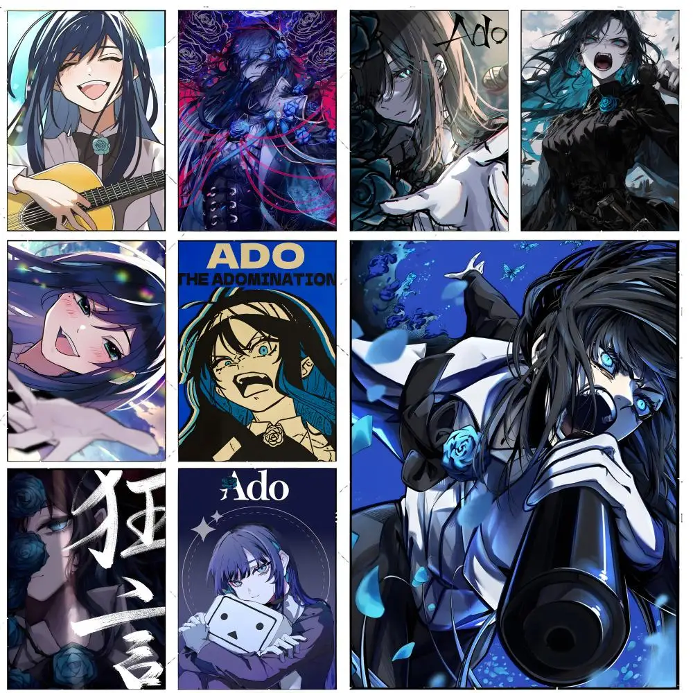 ado-singer-vocaloid-a-ado-poster-premium-decor-art-gift-para-decoracao-de-casa-e-sala-de-estar