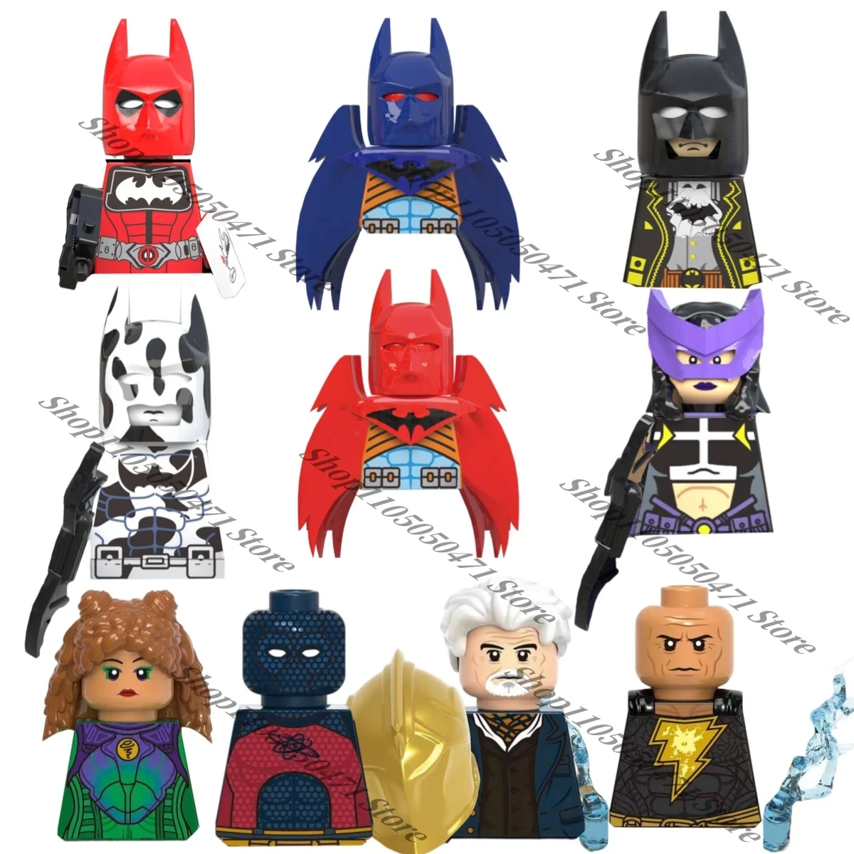 

Newest kids Collection Toys Batman assembly character building block toy MINI model Superhero brick children's gift