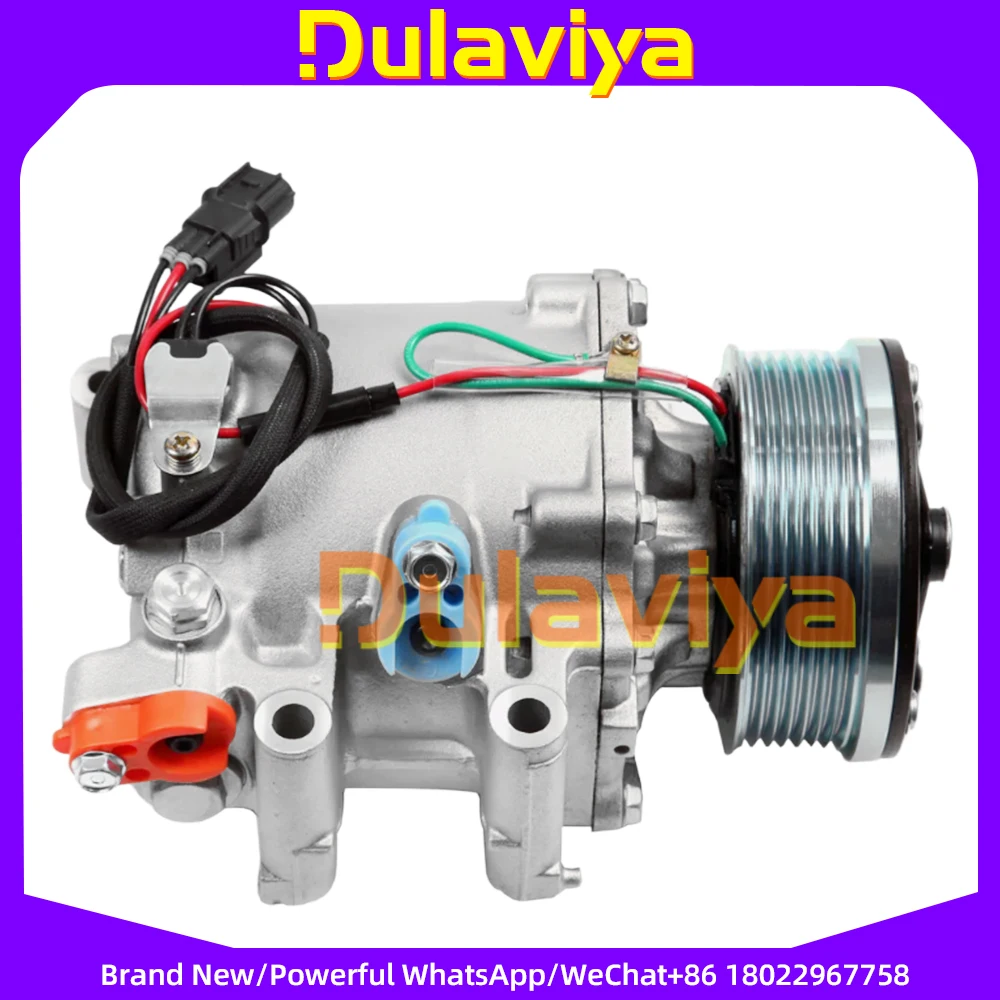 FOR New A/C Compressor For Honda Civic 1.8L  2006 2007 2008-2011 4918AC 255528 275739 2004918 4918U1 0610225 7512349