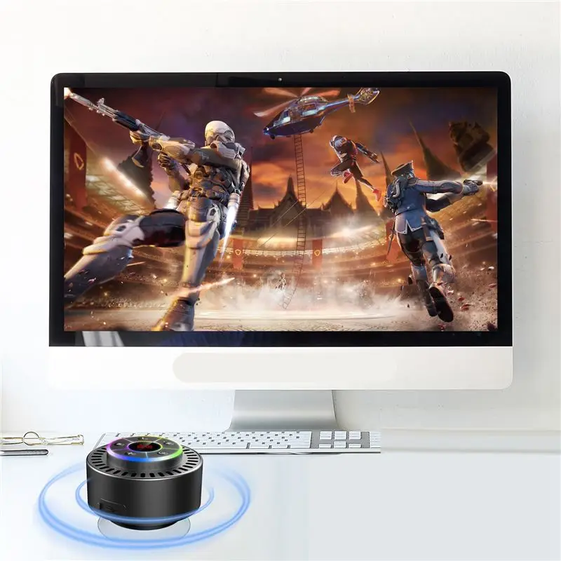 

Bathroom Waterproof IPX7 Bluetooth Speaker Subwoofer Portable Speaker with FM Radio Soundbar Handsfree Car Loudspeaker