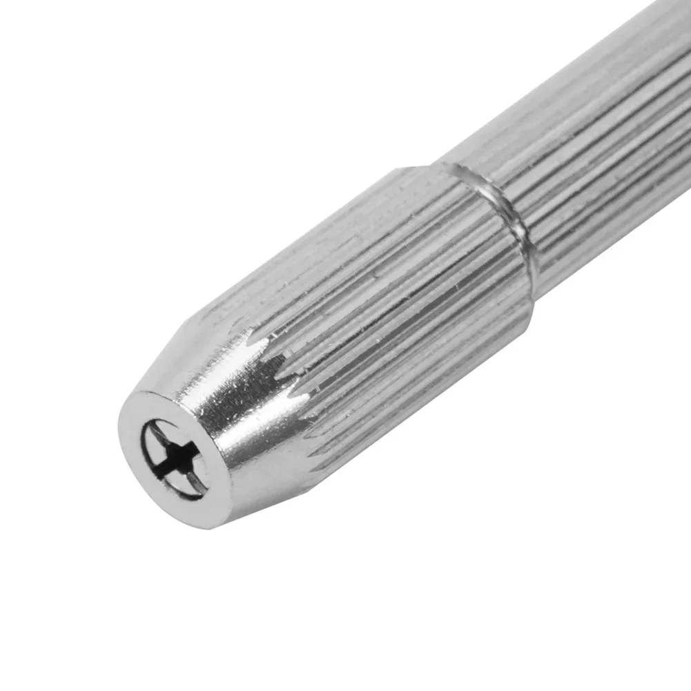 Imagem -02 - Jóias Artesanato Mão Pino Buraco Broca Rotativa Joalheiros Burs Perfuração Mandril Braçadeira 0.83.0 mm Mini Preciso Mão Torção Broca